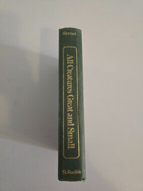 All Creatures Great & Small James Herriot HC Vintage 1972 Animal Memoir Classic